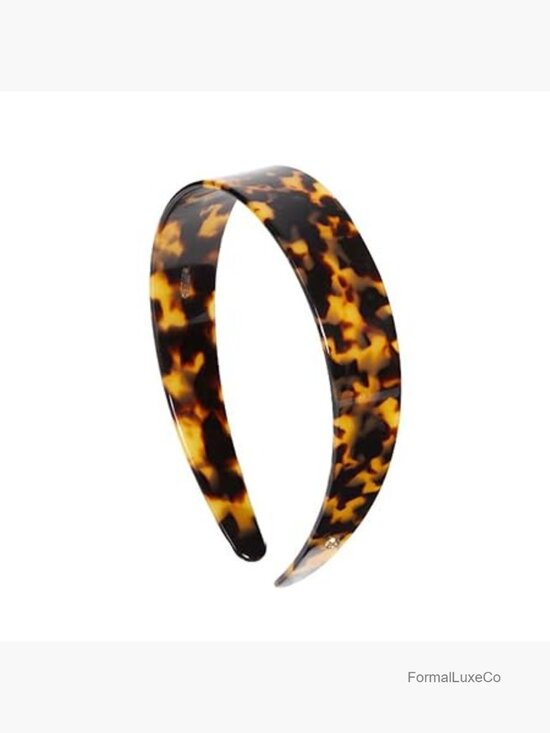 Adjustable Acetate Resin Headband with Teeth, Non-Slip, No Headache, Hair main image 5